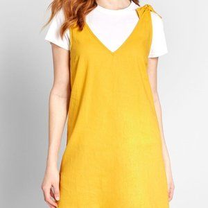 Modcloth Yellow Sleeveless Dress NWT